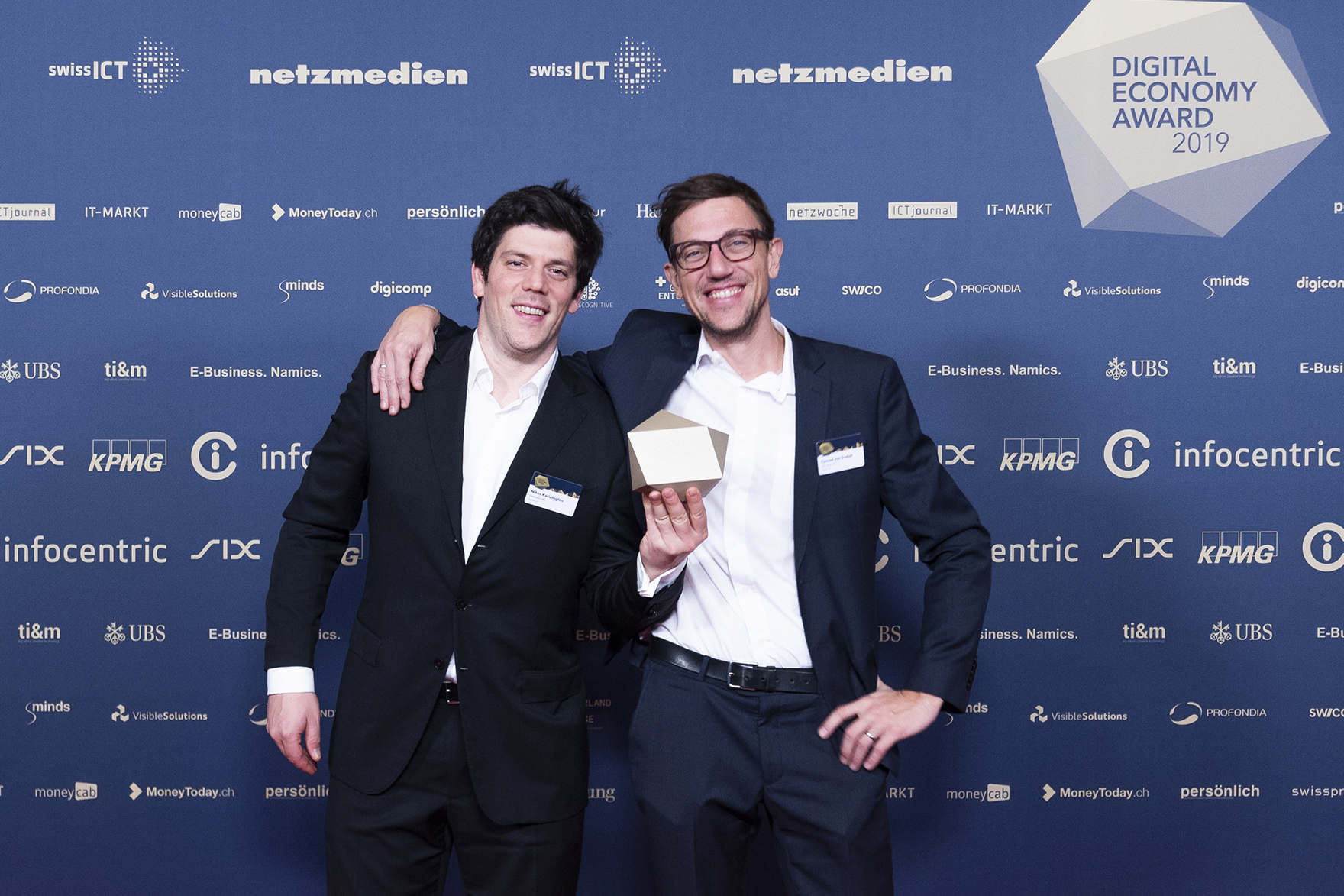 Seervision winner at the Digital Economy Award 2019